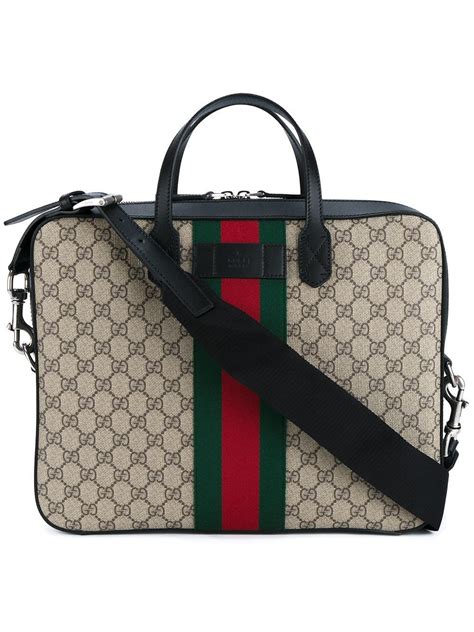 gucci men's laptop bag|gucci satchel bag men's.